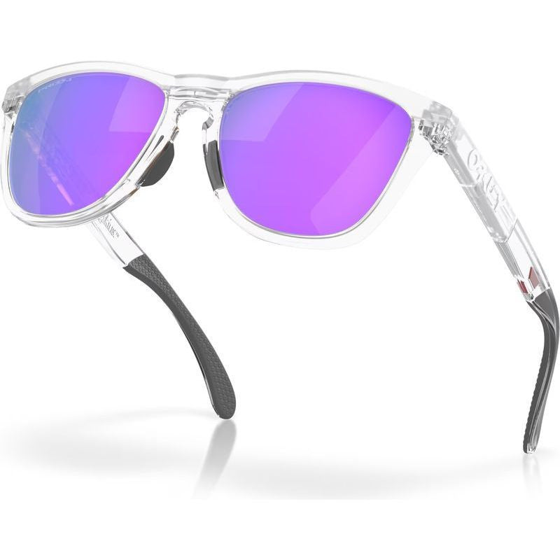 Frogskins Range, Matte Clear/Prizm Violet Lenses