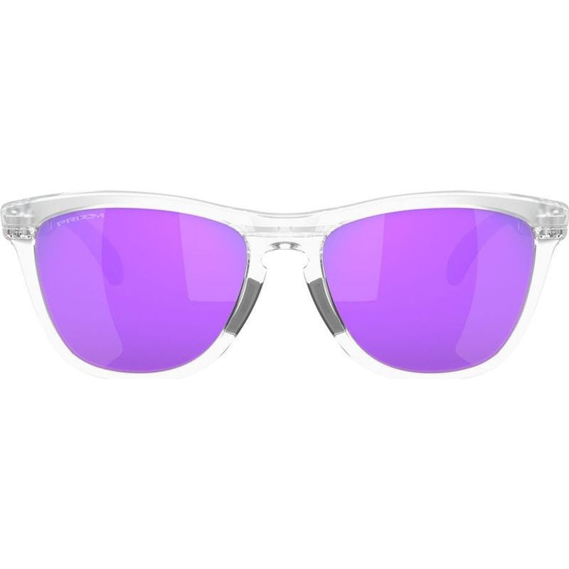 Frogskins Range, Matte Clear/Prizm Violet Lenses