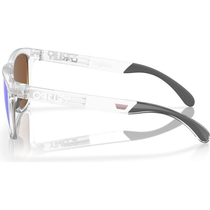 Frogskins Range, Matte Clear/Prizm Violet Lenses