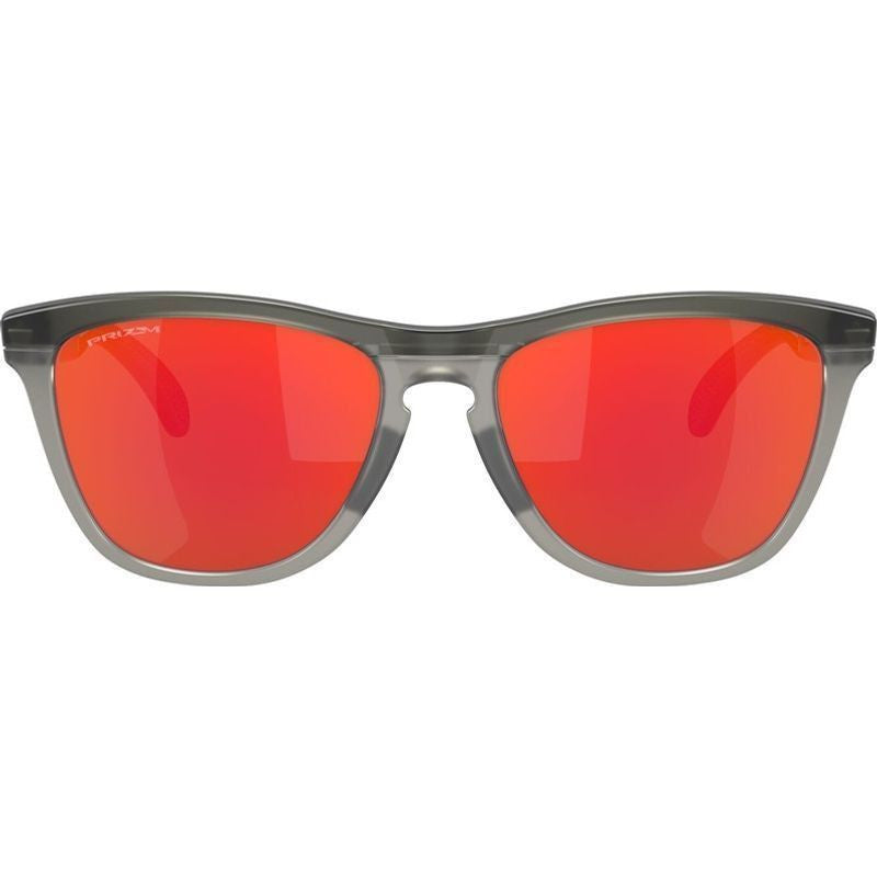 Frogskins Range, Matte Grey Smoke and Grey Ink/Prizm Ruby Lenses