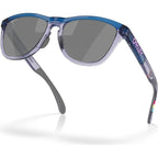 Frogskins Range, Matte Transparent Blue/Prizm Black Lenses