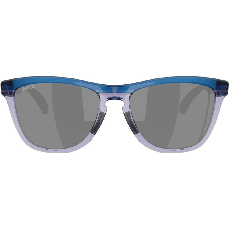 Frogskins Range, Matte Transparent Blue/Prizm Black Lenses