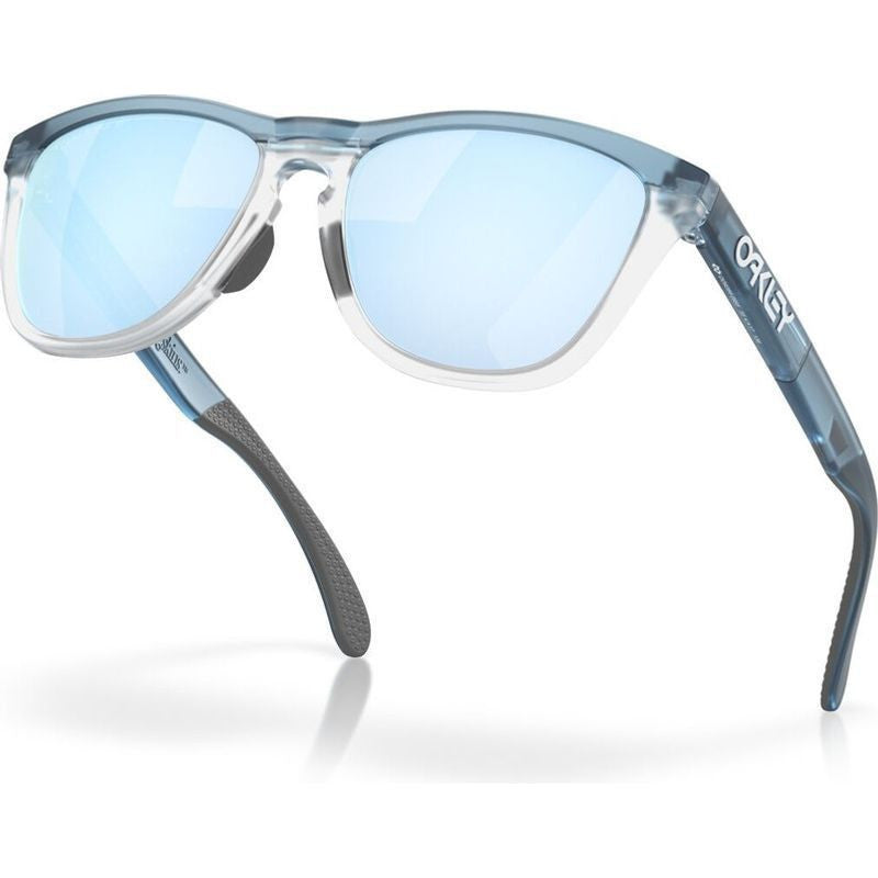 Frogskins Range, Transparent Stonewash/Prizm Deep Water Polarised Lenses
