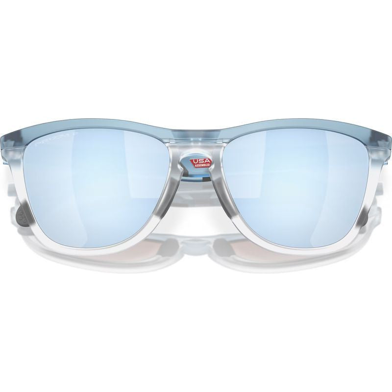 Frogskins Range, Transparent Stonewash/Prizm Deep Water Polarised Lenses