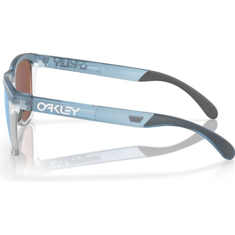 Frogskins Range, Transparent Stonewash/Prizm Deep Water Polarised Lenses