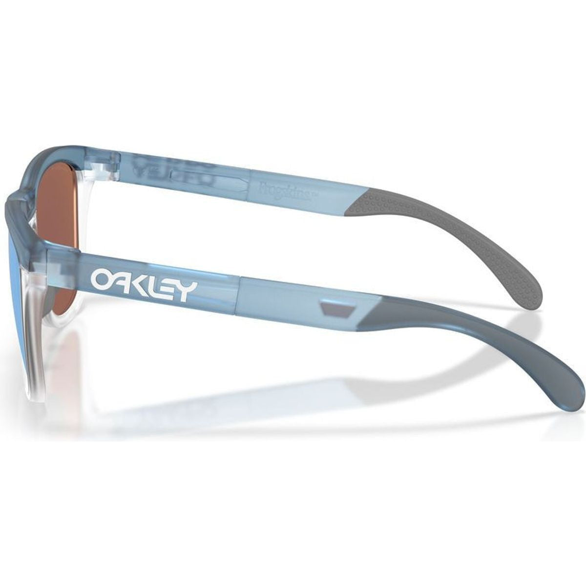 Frogskins Range XL, Transparent Stonewash and Clear/Prizm Deep Water Polarised Lenses