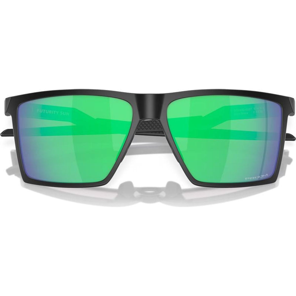 Futurity Sun, Satin Black/Prizm Jade Lenses