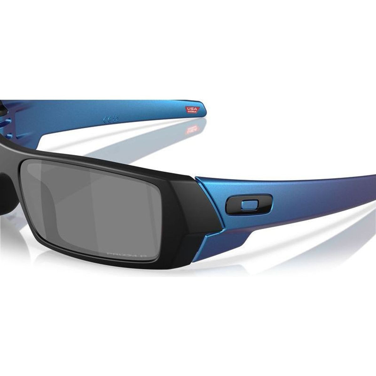 Gascan, Matte Black and Cyan/Prizm Black Polarised Lenses