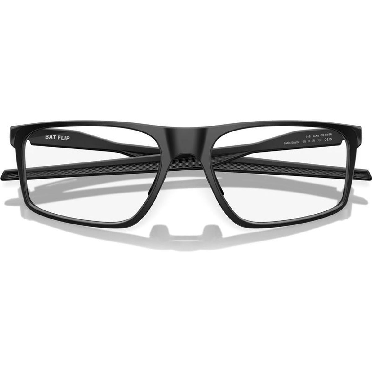 Bat Flip OX8183, Satin Black/Clear Lenses 56 Eye Size