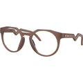 Hstn OX8139, Transparent Mahogany/Clear Lenses