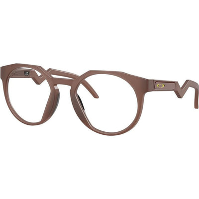 Hstn OX8139, Transparent Mahogany/Clear Lenses
