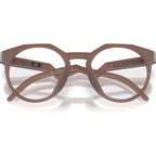 Hstn OX8139, Transparent Mahogany/Clear Lenses