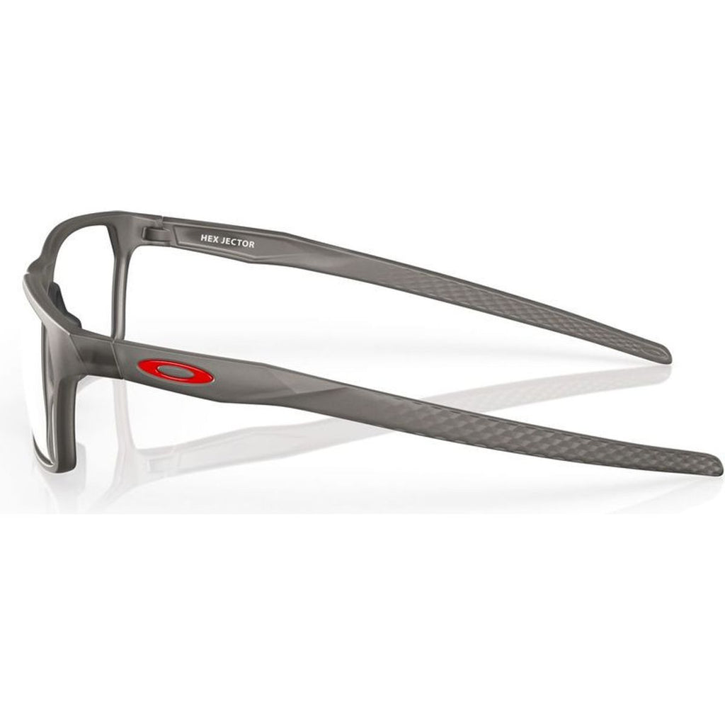 Hex Jector OX8032, Satin Grey Smoke/Clear Lenses 57 Eye Size