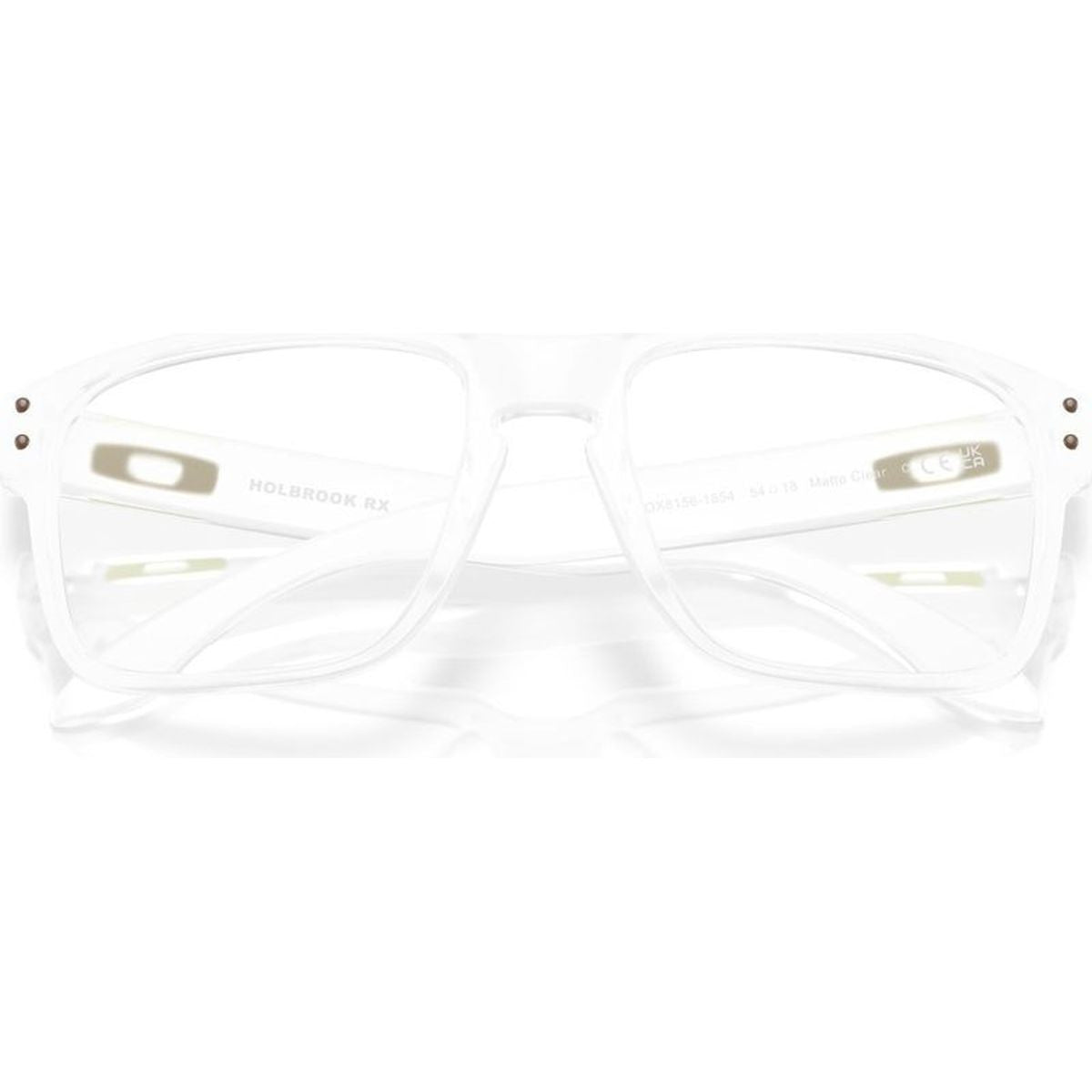 Holbrook OX8156, Matte Clear/Clear Lenses 56 Eye Size