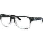 Holbrook OX8156, Polished Black Clear Fade/Clear Lenses 56 Eye Size