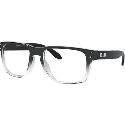 Holbrook OX8156, Polished Black Clear Fade/Clear Lenses 56 Eye Size