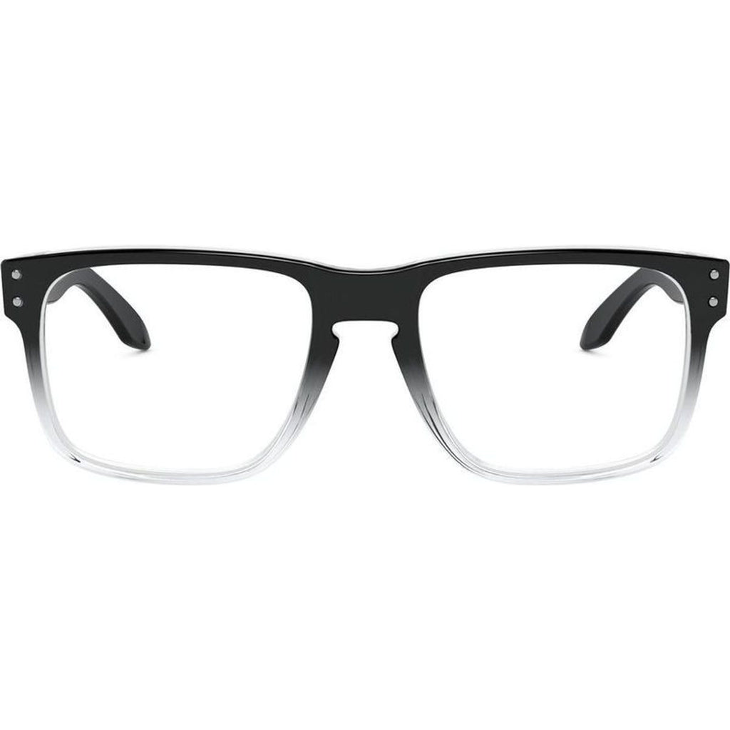Holbrook OX8156, Polished Black Clear Fade/Clear Lenses 56 Eye Size