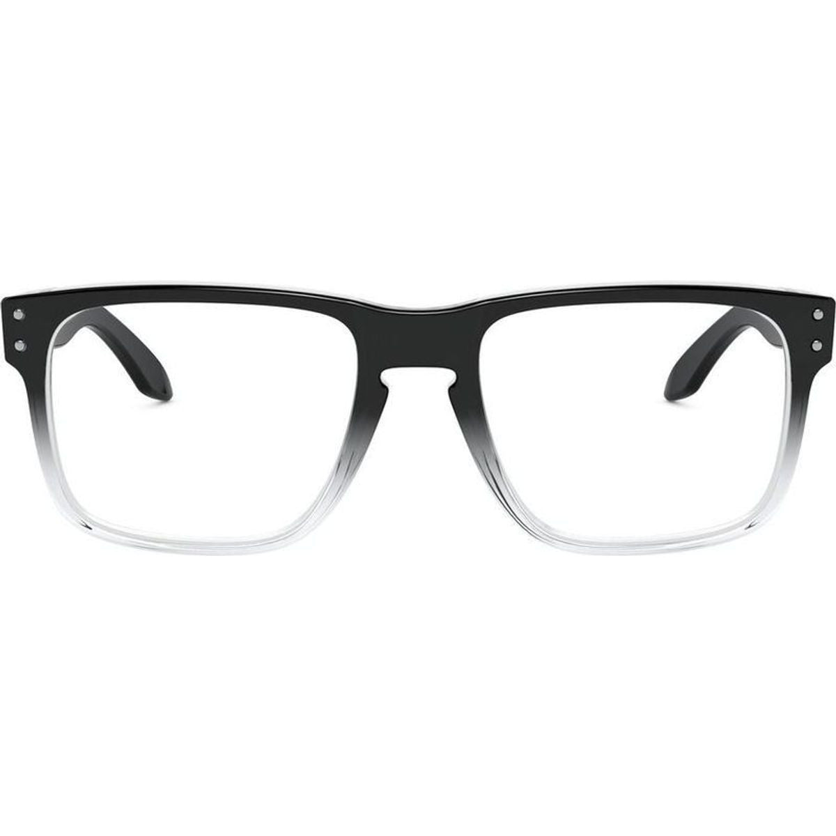 Holbrook OX8156, Polished Black Clear Fade/Clear Lenses 56 Eye Size