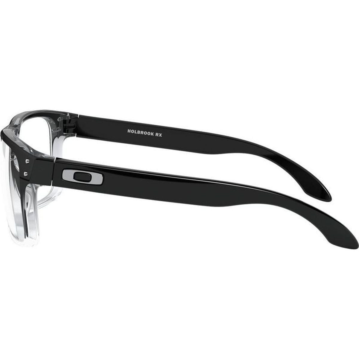 Holbrook OX8156, Polished Black Clear Fade/Clear Lenses 56 Eye Size