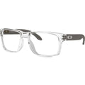 Holbrook OX8156, Polished Clear/Clear Lenses 56 Eye Size