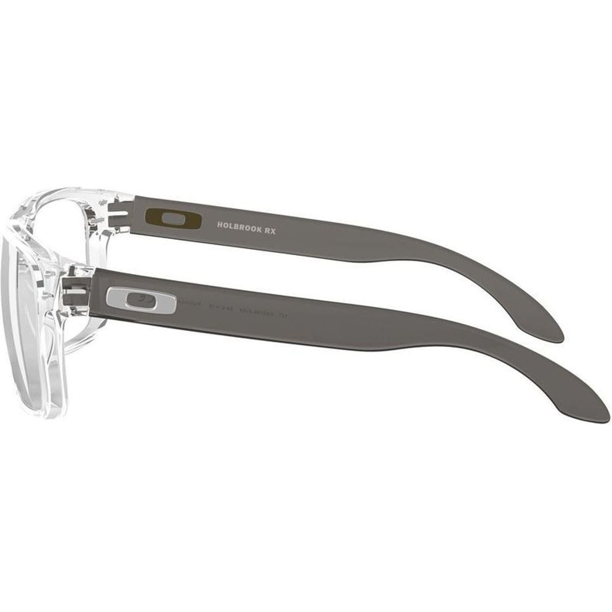 Holbrook OX8156, Polished Clear/Clear Lenses 56 Eye Size