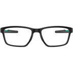 Metalink OX8153, Satin Black and Green/Clear Lenses 55 Eye Size