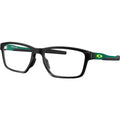 Metalink OX8153, Satin Black and Green/Clear Lenses 55 Eye Size