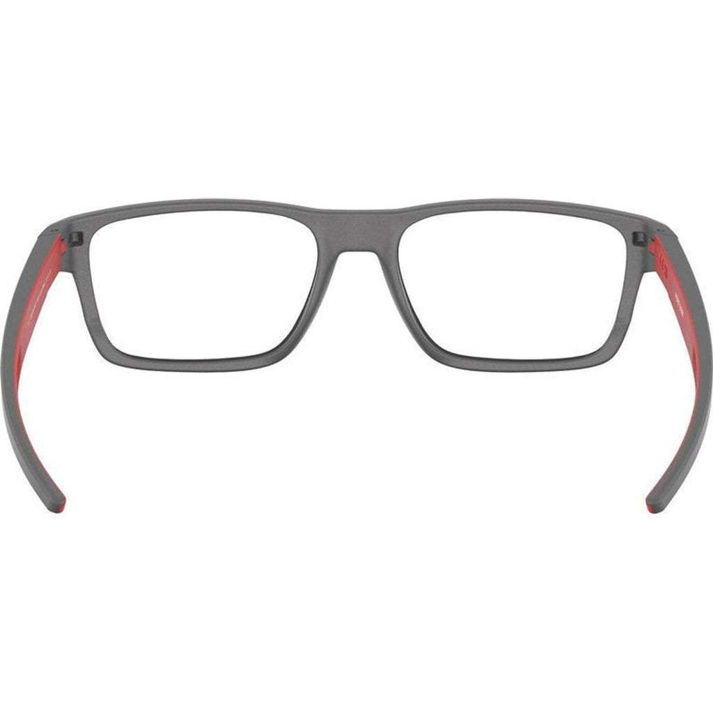 Port Bow OX8164, Satin Light Steel/Clear Lenses 55 Eye Size