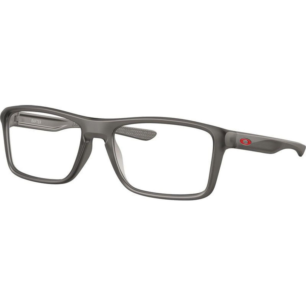 Rafter OX8178, Satin Grey Smoke/Clear Lenses 55 Eye Size