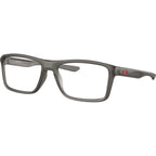 Rafter OX8178, Satin Grey Smoke/Clear Lenses 55 Eye Size
