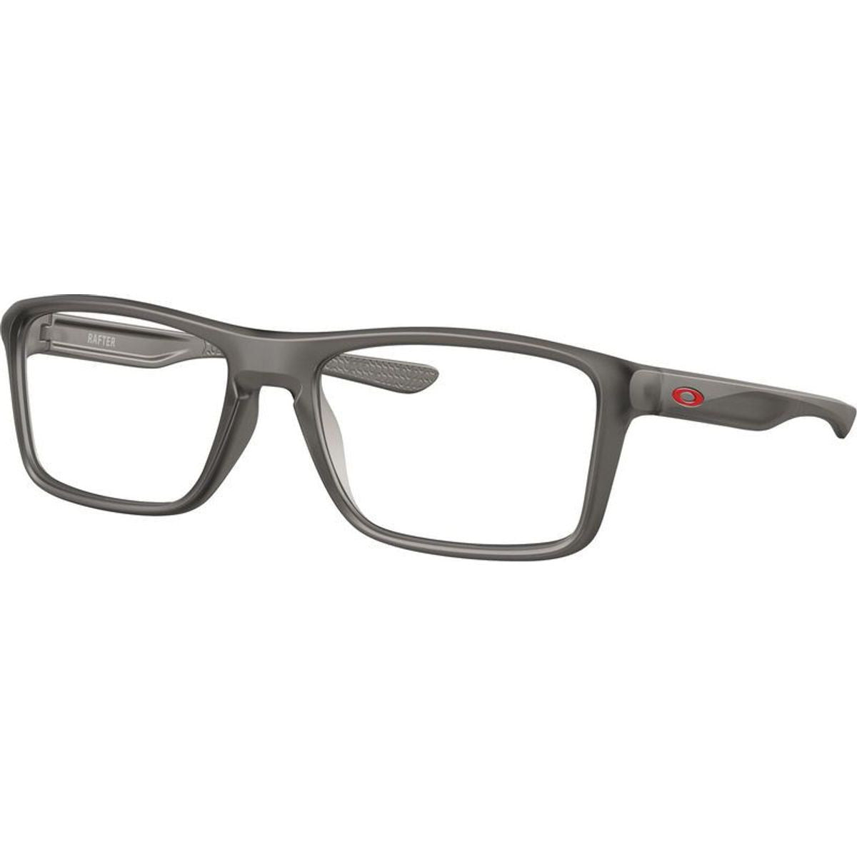 Rafter OX8178, Satin Grey Smoke/Clear Lenses 55 Eye Size