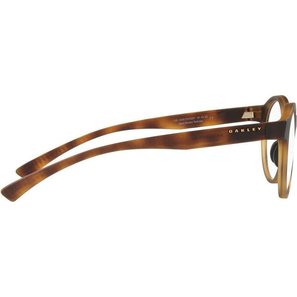 Spindrift OX8176, Satin Brown Tortoise/Clear Lenses