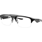 Valdosta OX5093, Satin Black/Clear Lenses