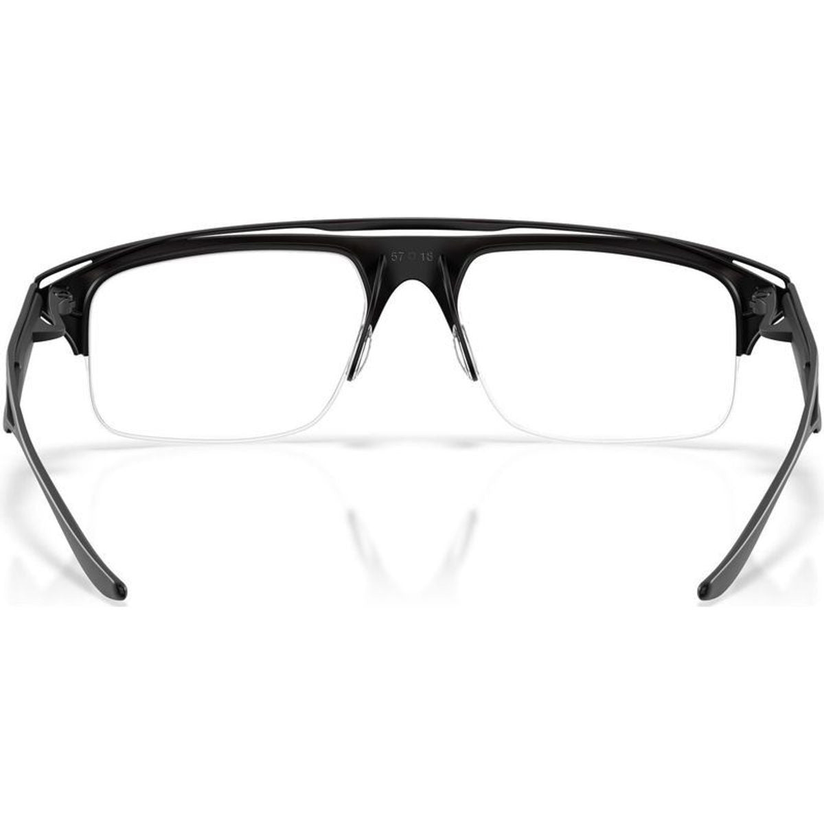 Valdosta OX5093, Satin Black/Clear Lenses