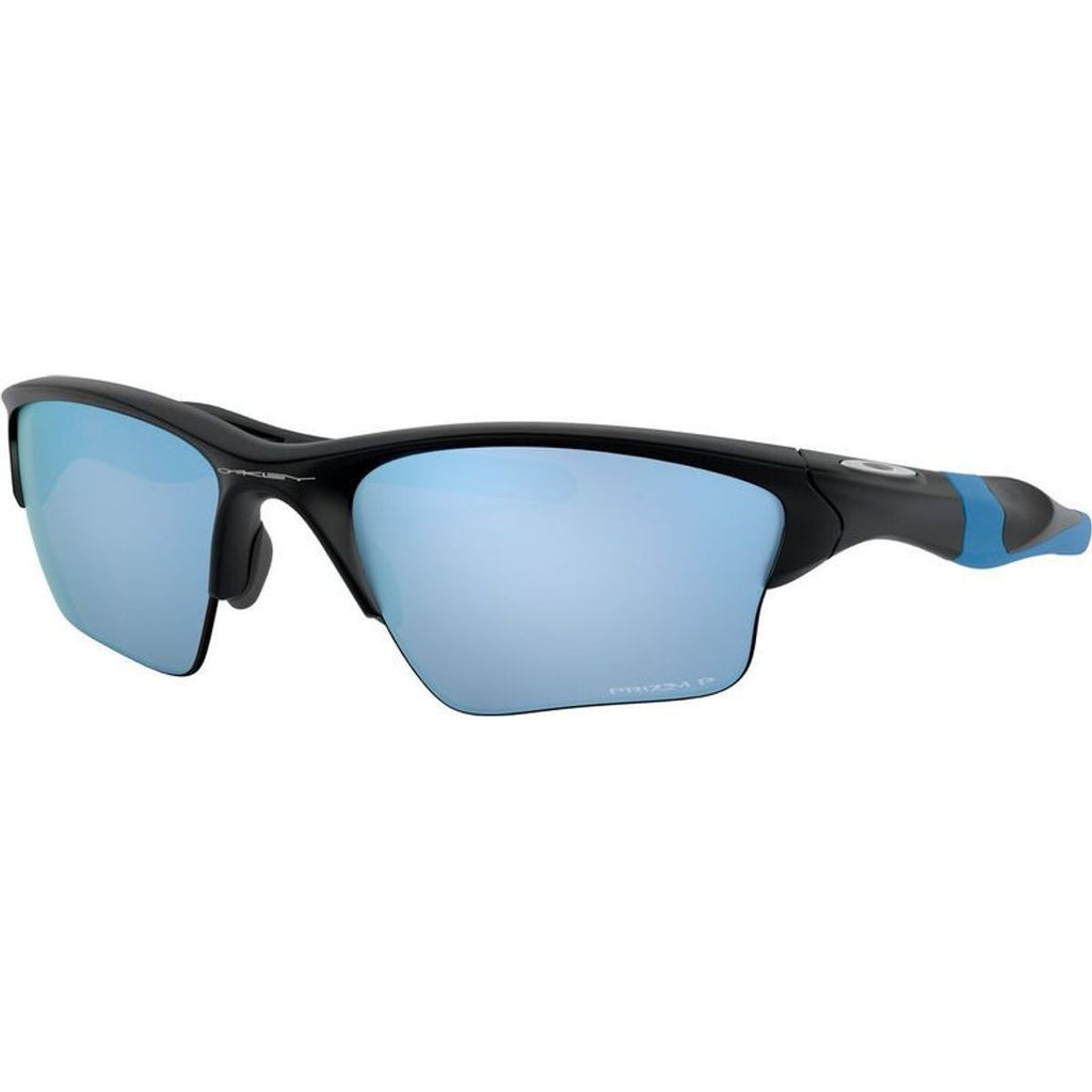 Half Jacket 2.0 XL, Matte Black/Prizm Deep Water Polarised Lenses