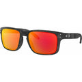 Holbrook, Black Camo/Prizm Ruby Lenses