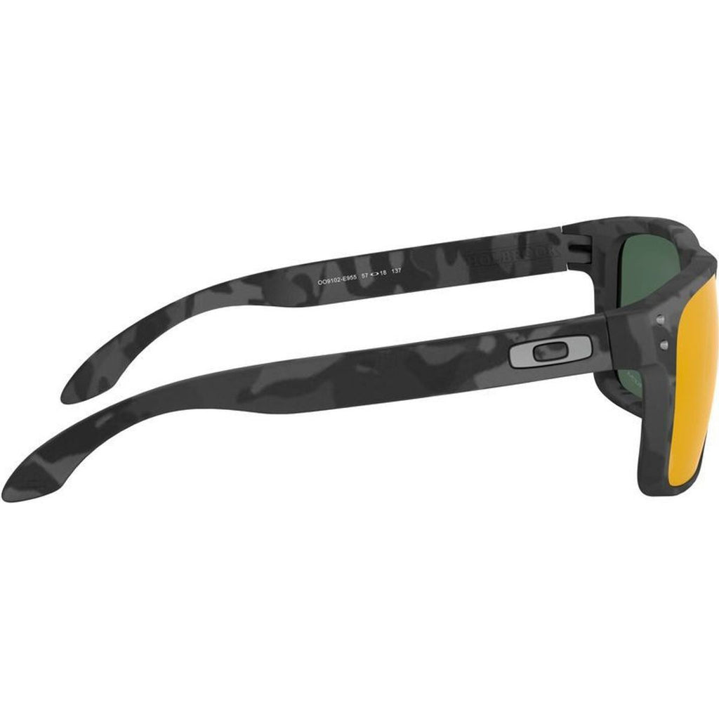 Holbrook, Black Camo/Prizm Ruby Lenses