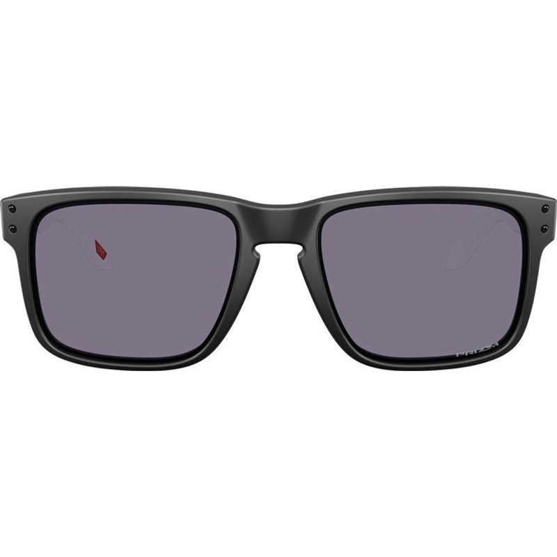 Holbrook, Matte Black and Duality Swirl/Prizm Grey Lenses