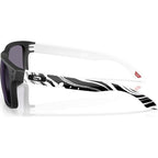 Holbrook, Matte Black and Duality Swirl/Prizm Grey Lenses