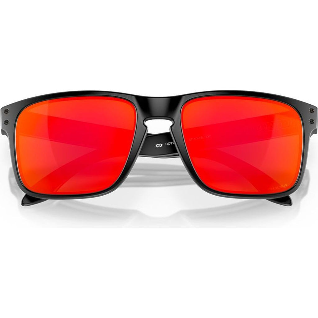 Holbrook, Matte Black/Prizm Ruby Lenses