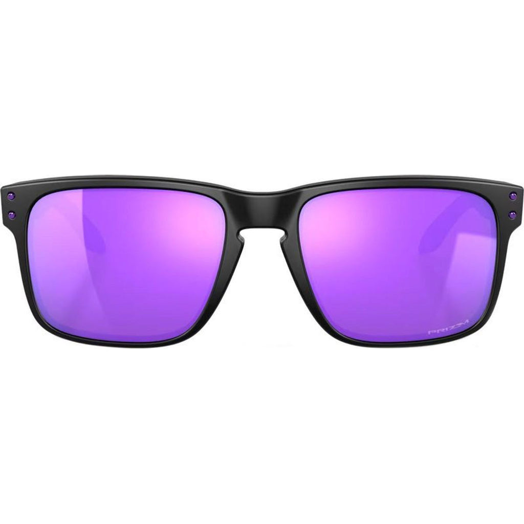 Holbrook, Matte Black/Prizm Violet Lenses