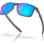 Holbrook Metal, Matte Gunmetal/Prizm Sapphire Polarised Lenses