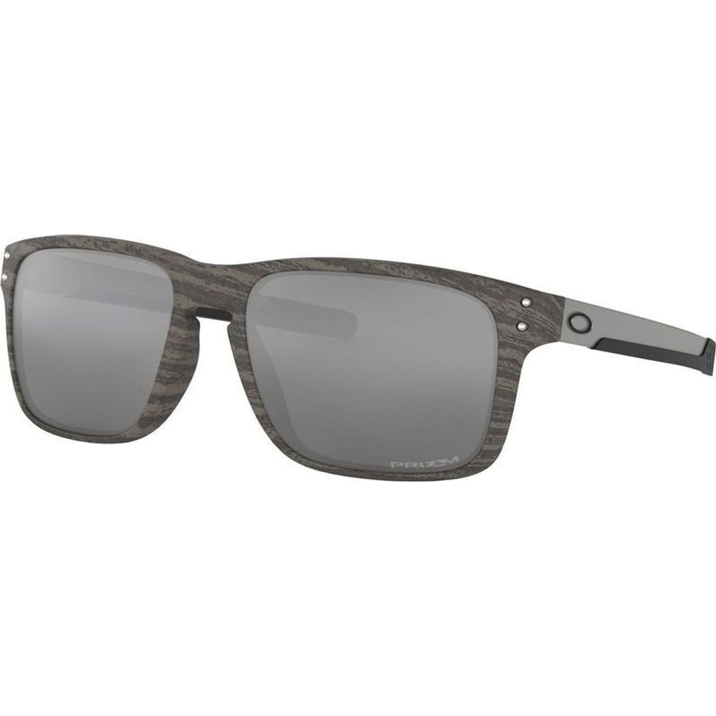 Holbrook Mix, Woodgrain/Prizm Black Lenses