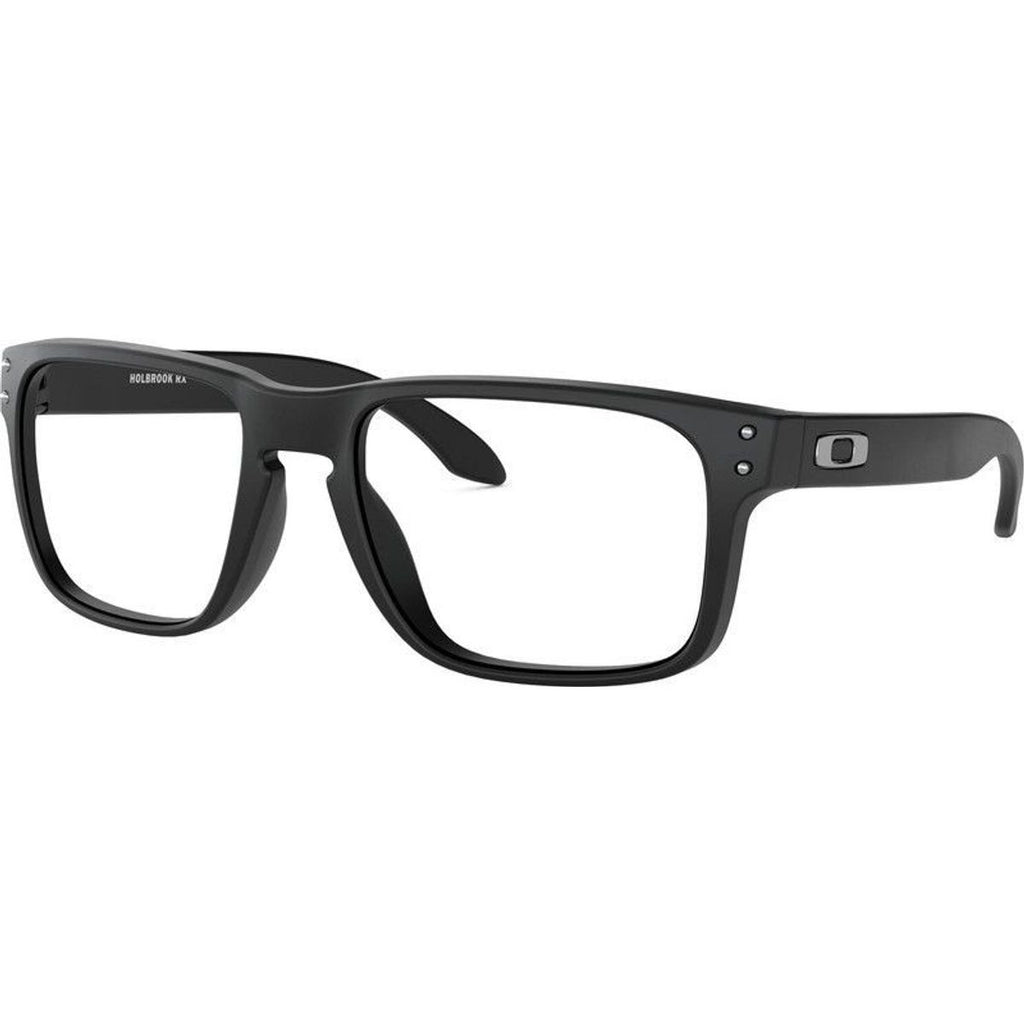 Holbrook OX8156, Satin Black/Clear Lenses 54 Eye Size