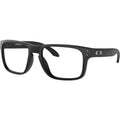 Holbrook OX8156, Satin Black/Clear Lenses 54 Eye Size