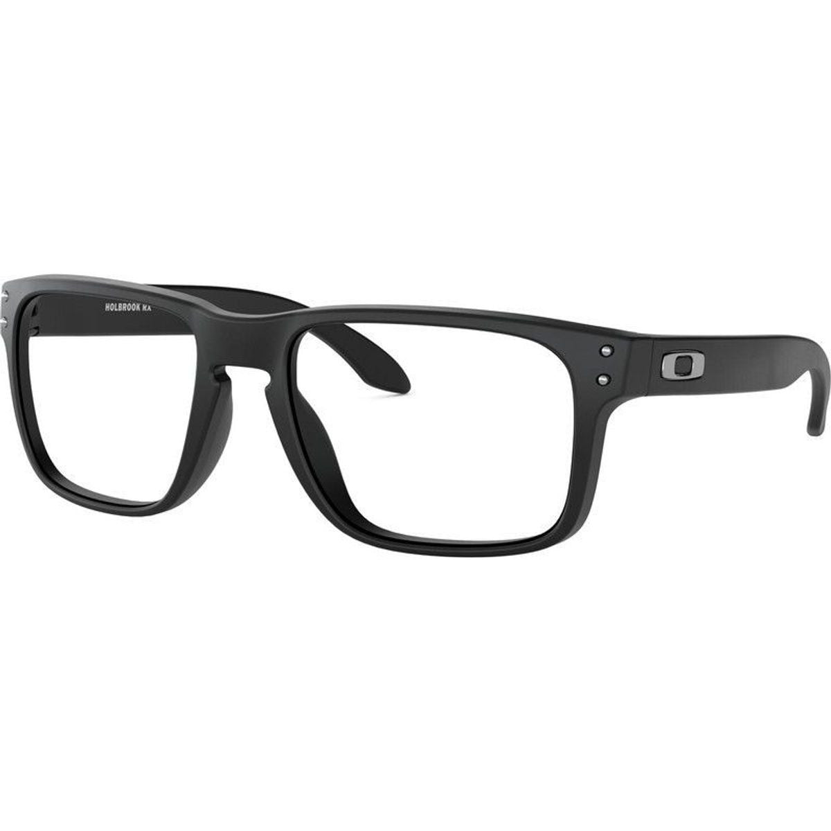 Holbrook OX8156, Satin Black/Clear Lenses 54 Eye Size