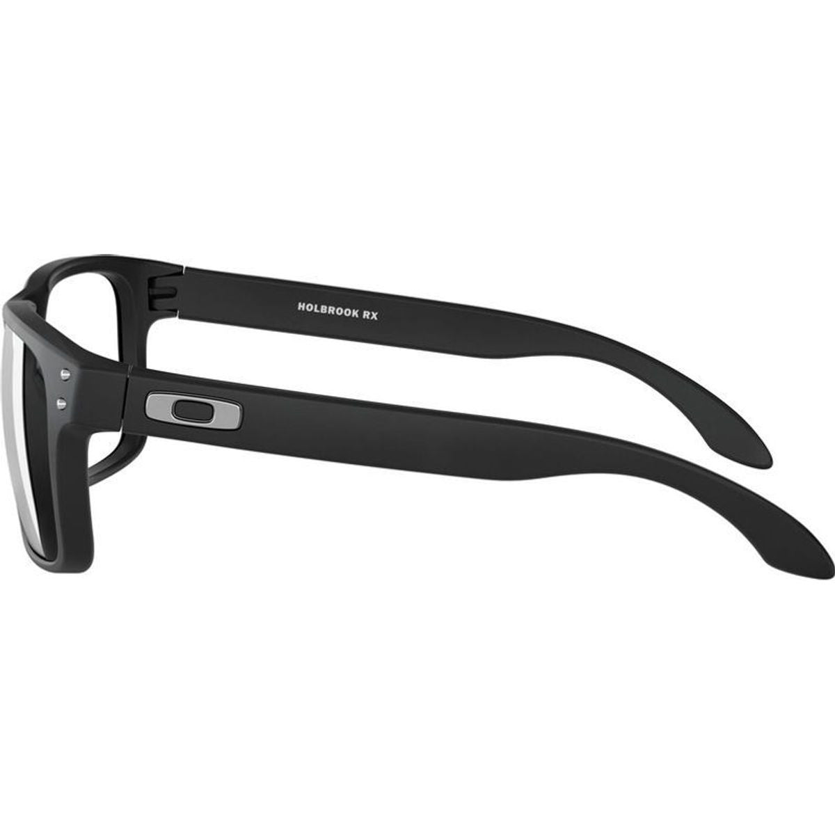 Holbrook OX8156, Satin Black/Clear Lenses 54 Eye Size