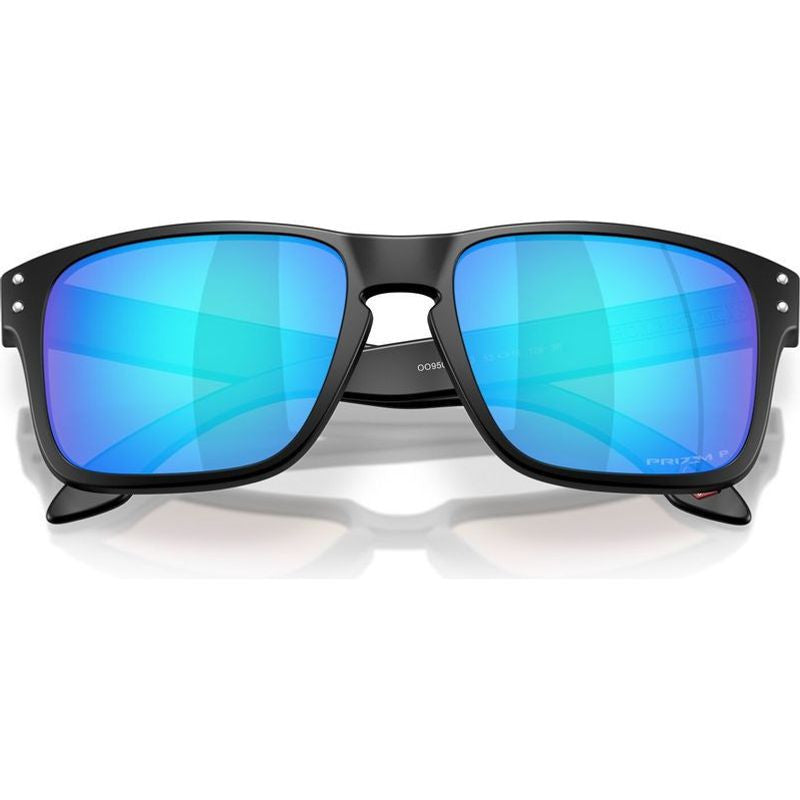 Holbrook S, Matte Black/Prizm Sapphire Polarised Lenses