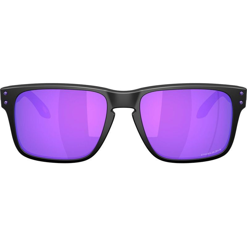 Holbrook S, Matte Black/Prizm Violet Lenses