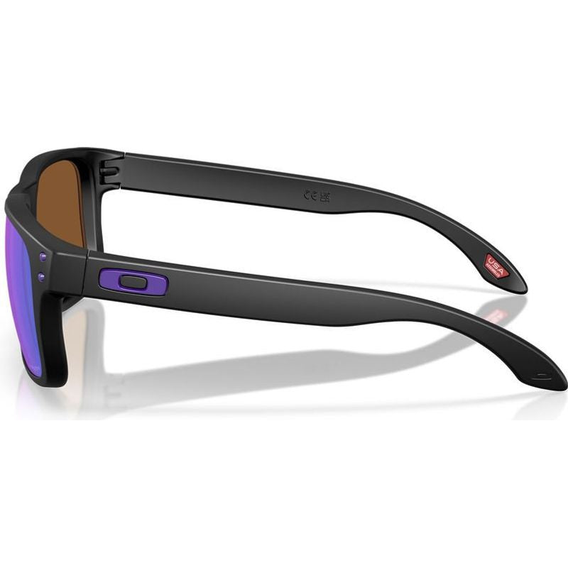 Holbrook S, Matte Black/Prizm Violet Lenses